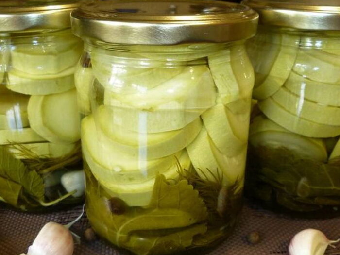 Рецепт консервированных кабачков