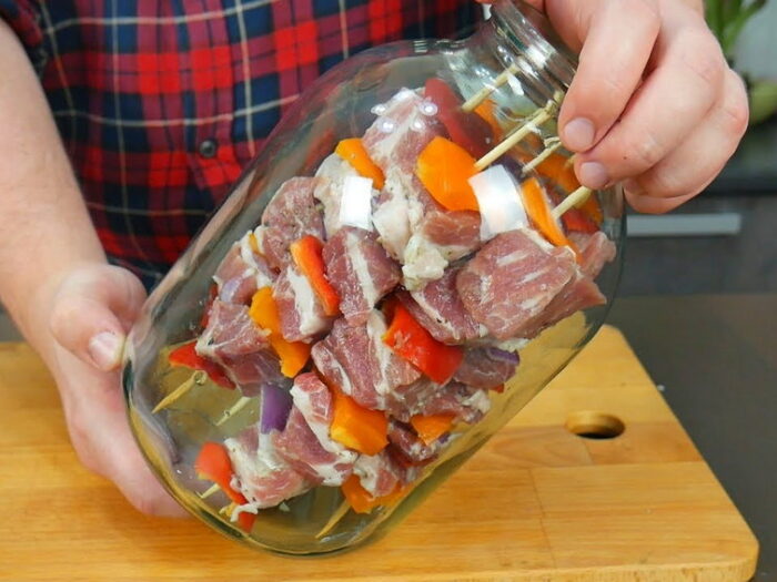 Рецепт шашлыка в банке
