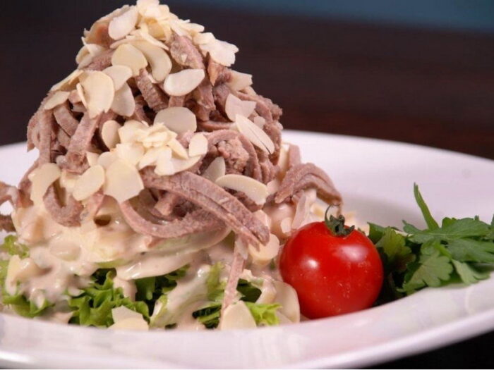 Рецепт цыганского мясного салата