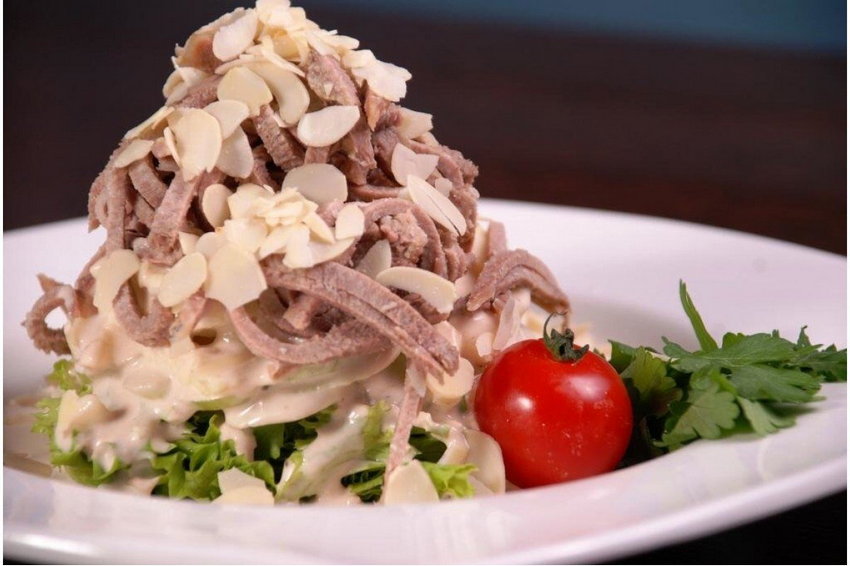 Рецепт цыганского мясного салата