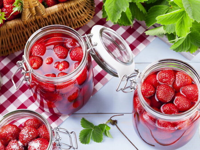 Рецепт клубничного варенья без варки ягод