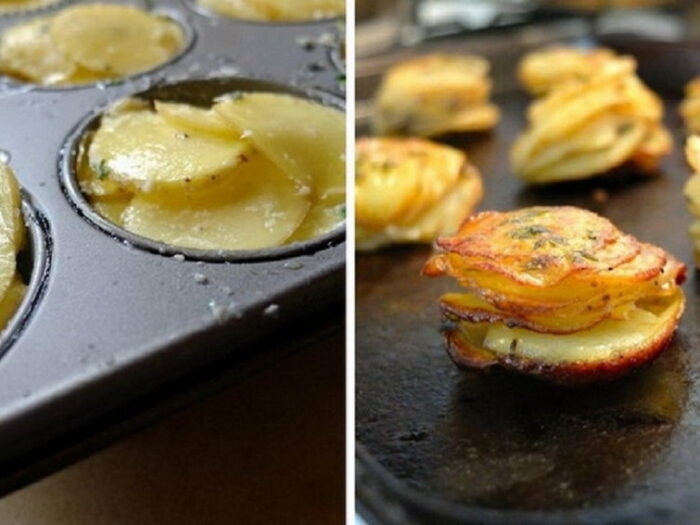 Хрустящие башенки из картофеля: нескучное решение для детского завтрака