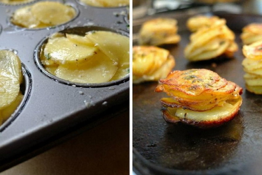 Хрустящие башенки из картофеля: нескучное решение для детского завтрака