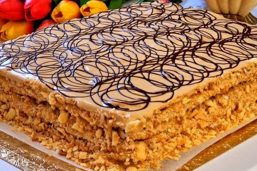 Рецепт приготовления торта из песочного тест