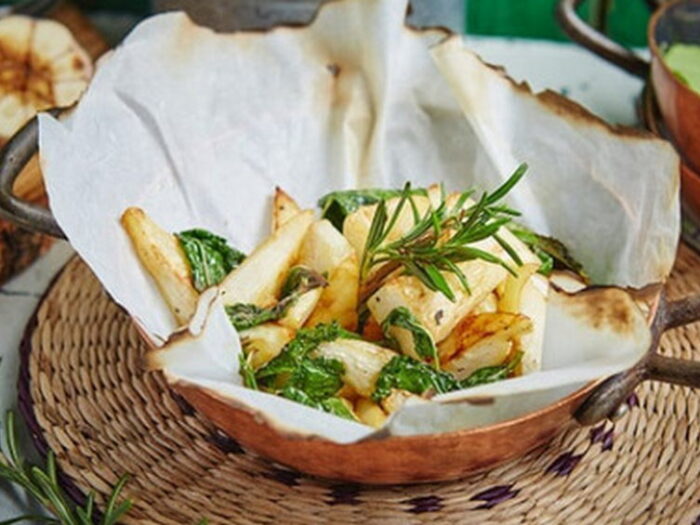 Забугорные хозяйки пекут сельдерей, что получается вкуснее мяса