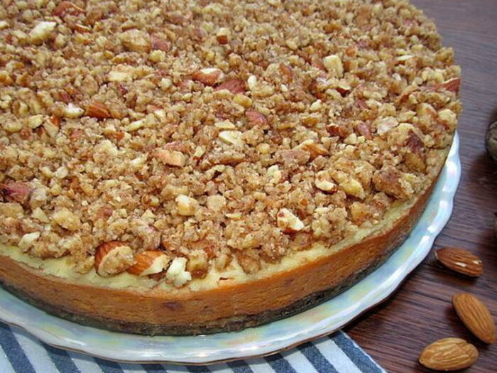 Тыквенный пирог с хрустящей ореховой корочкой