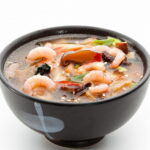 Вкусный мисо суп с креветками