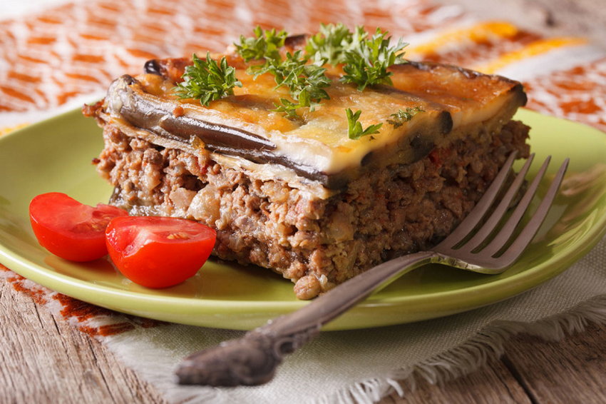 Рецепт мусаки с баклажанами