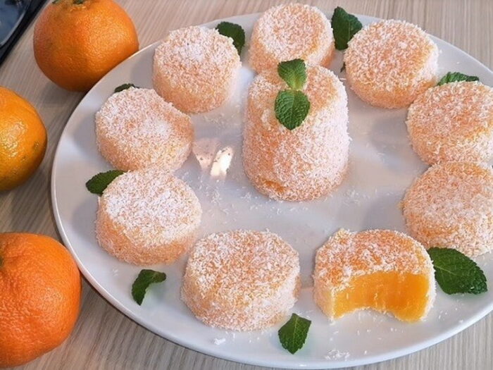 Как приготовить мандариновый рахат-лукум