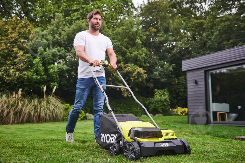 Аэратор-скарификатор RYOBI аккумуляторный ONE+ RY18SFX35A-240
