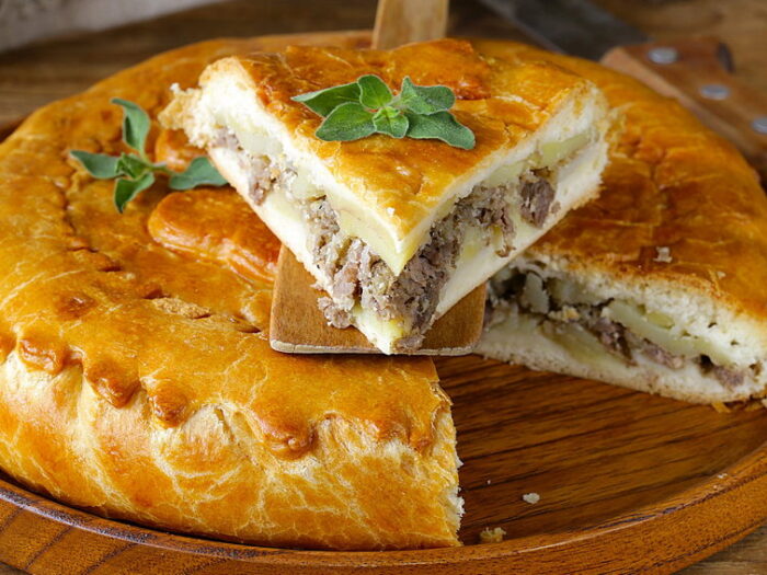 Рецепт пирогов с мясной начинкой