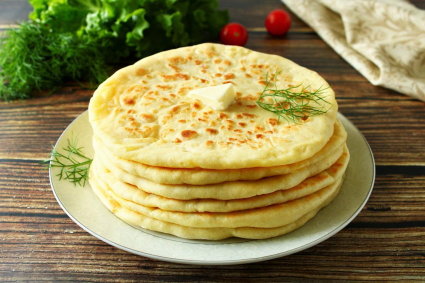 Как приготовить хычины с сыром и картофелем