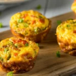 Яичные кексы с ветчиной и сыром рецепт приготовления