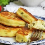 Несладкие сырники с зеленым луком