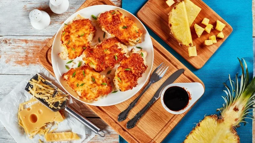 Мясо по-французски с ананасом: так вкусно, что не остановиться