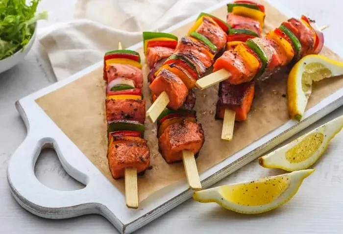 Блюдо для мангала. Рецепт вкусного шашлыка из семги