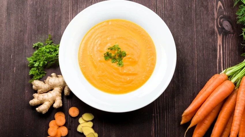 Морковный крем-суп с имбирем: рецепт вкусного, полезного и яркого блюда