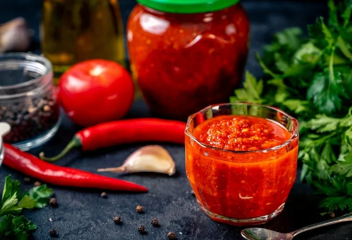Ароматная аджика с морковью: так вкусно, что невозможно оторваться!