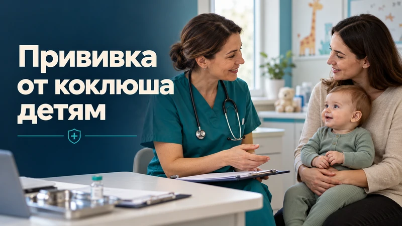 Прививка от коклюша детям